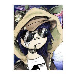 Gorillaz Noodle Poster 170